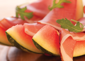 Melone ar Parmas šķiņķi